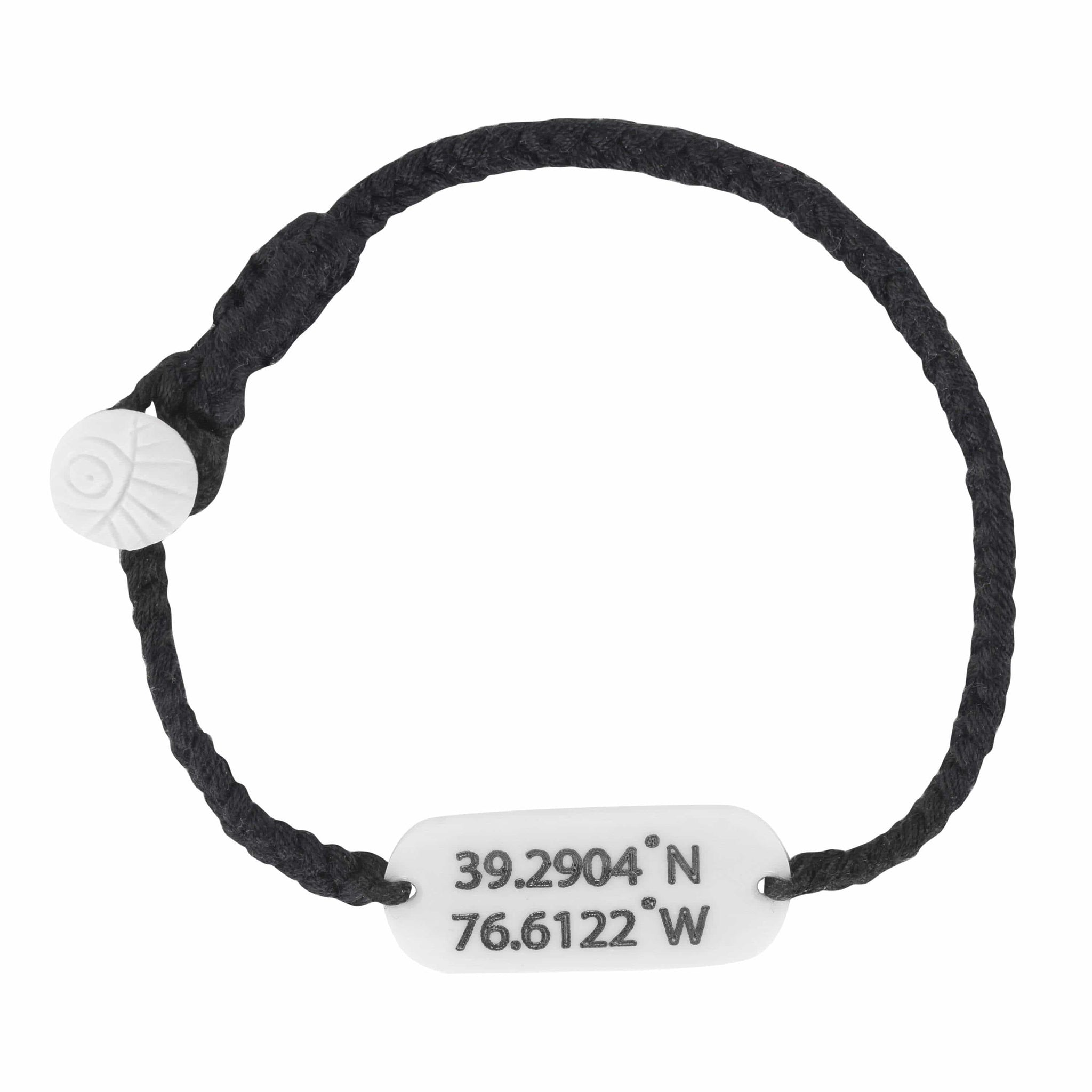 Coordinate Bracelet, Gift for him, Gift for best friends, Travel lovers  gift | eBay